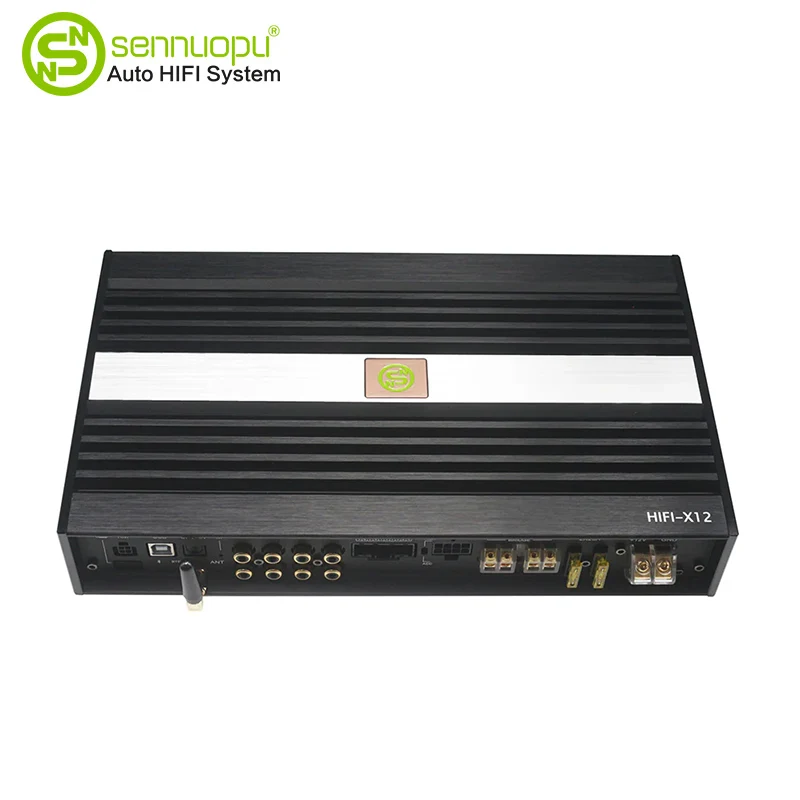 Araba DSP Amplifikatörü 10 CH Dijital Sinyal İşlemcisi ile 8 CH AMP
