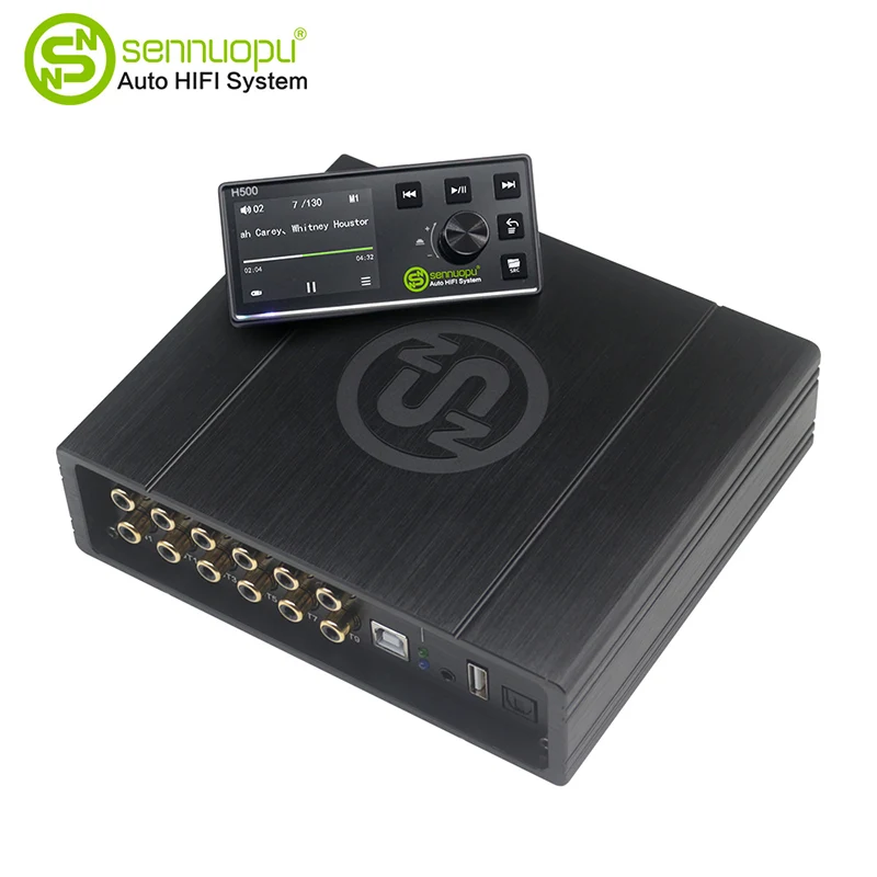 10 CH DSP işlemcisi ile CAR Audio 8 CH Amplifikatörü