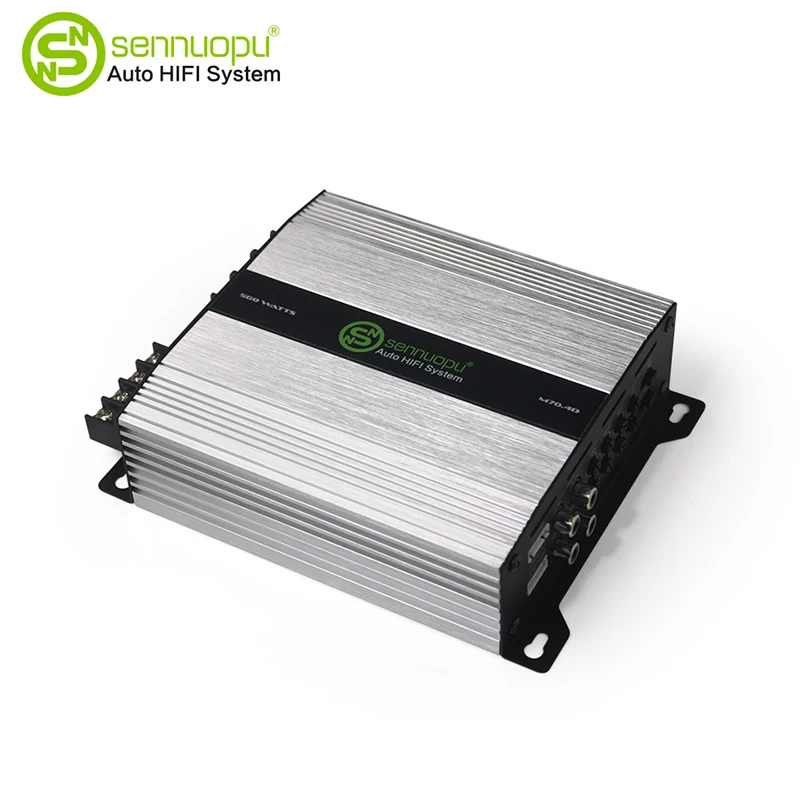 Monoblock Araba Ses Amplifikatörü Sınıf D Subwoofer Ses İşlemcileri