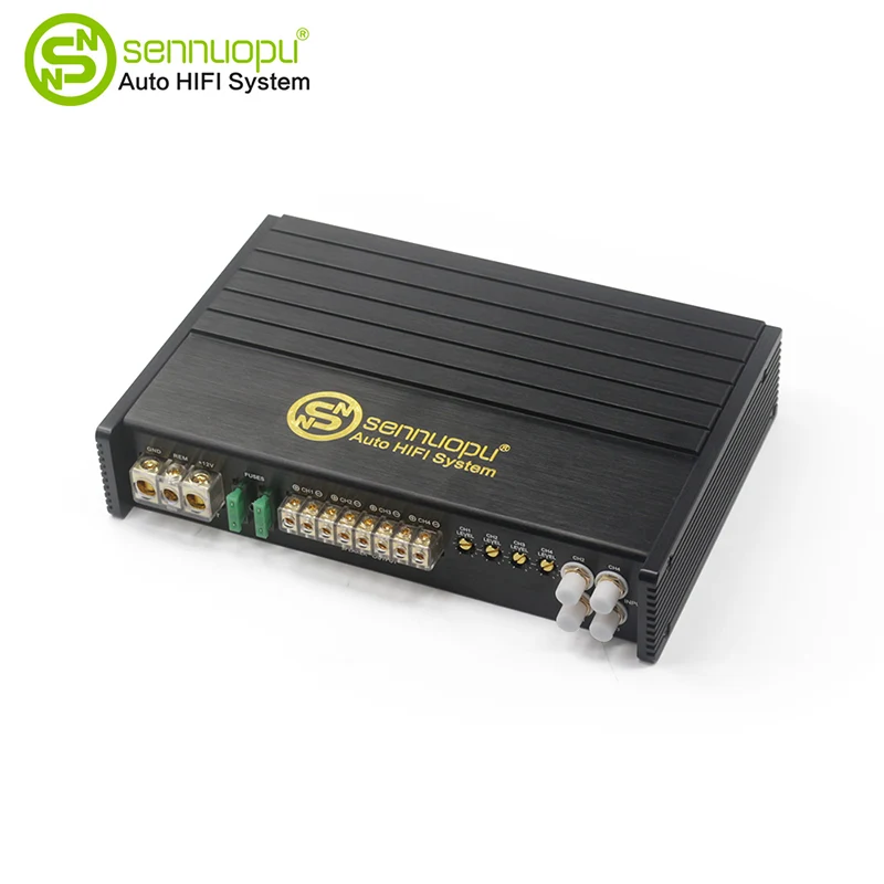 Sınıf AB Power Boost 4-Ch Araba Ses AMP